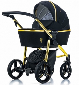 Детская коляска 2 в 1 Venicci Gold Black